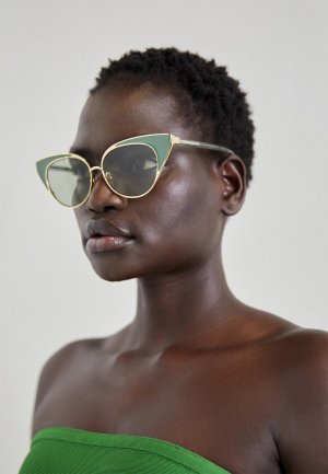 Солнцезащитные очки , зелено/желтое золото N°21