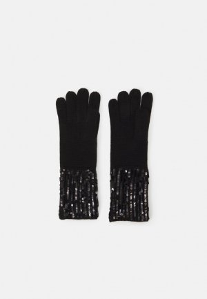 Перчатки Sequin Glove , черный Kurt Geiger London