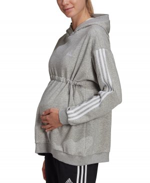 Женская худи essentials для беременных с 3 полосками adidas, мульти Adidas
