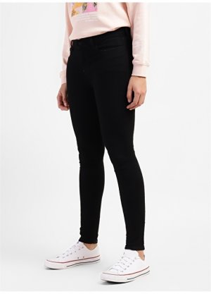 Черные женские джинсовые брюки Levis