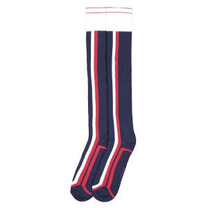 Комплект из 2 пар горнолыжных носков LA REDOUTE COLLECTIONS. Цвет: синий/ белый/ красный