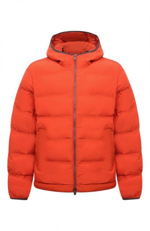 Утепленная куртка Z Zegna. Цвет: оранжевый