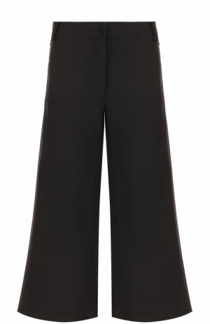 Укороченные расклешенные брюки Valentino. Цвет: черный
