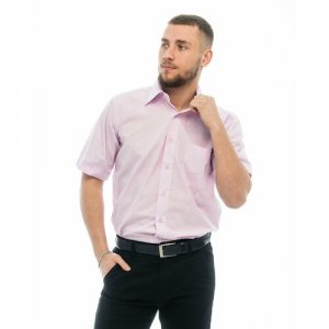 Рубашка , размер 48RU/M/182-188/40 ворот, розовый Maestro. Цвет: розовый