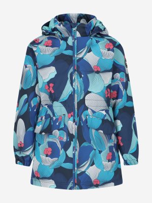 Куртка утепленная для девочек Marla, Синий, размер 122 Lassie. Цвет: синий