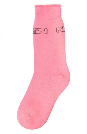 Хлопковые носки Notsonormal. Цвет: розовый