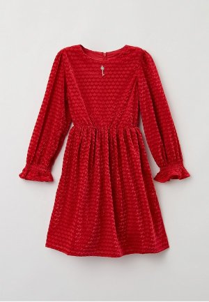 Платье Choupette. Цвет: красный