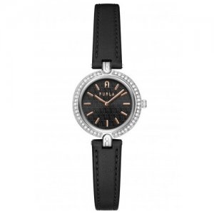 Наручные часы FURLA Ladies Dress Logo Links 28, серебряный, черный
