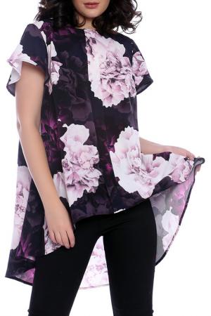 Блуза Moda di Chiara. Цвет: multicolor