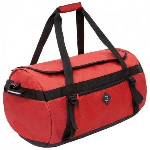 Спортивная сумка «через плечо» для тренировок, бассейна, фитнеса или йоги - очень вместительная TD-25-1/4 Grizzly. Цвет: красный