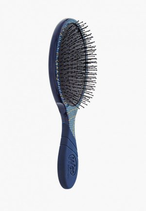 Расческа Wet Brush для спутанных волос, Шестидесятые (деним). Цвет: синий