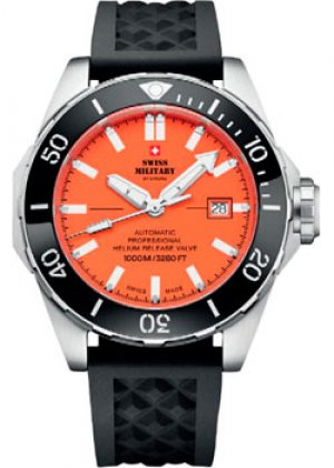 Швейцарские наручные мужские часы SMA34092.06. Коллекция Diver 1000m Swiss Military