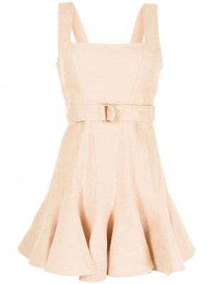 Расклешенное платье мини Regal Acler. Цвет: розовый