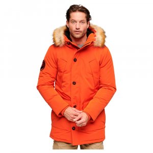 Парка Everest Faux Fur, оранжевый Superdry