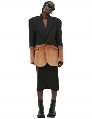 Оверсайз пиджак с эффектом тай дай VETEMENTS