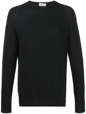 Maryya свитер с круглым вырезом Ma'ry'ya. Цвет: черный