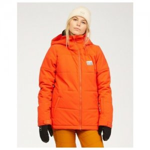 Женская Куртка Down Rider, Цвет оранжевый, Размер XS BILLABONG. Цвет: оранжевый