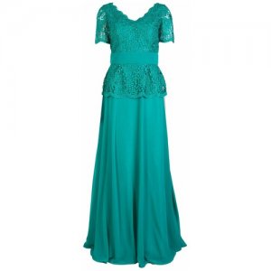 Платье Зеленый MIKAEL. Цвет: зеленый