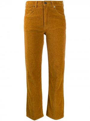 Укороченные вельветовые брюки Vanessa Bruno. Цвет: коричневый