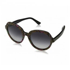 Солнцезащитные очки ETRO, овальные, оправа: пластик, с защитой от УФ, для женщин, разноцветный Etro. Цвет: микс