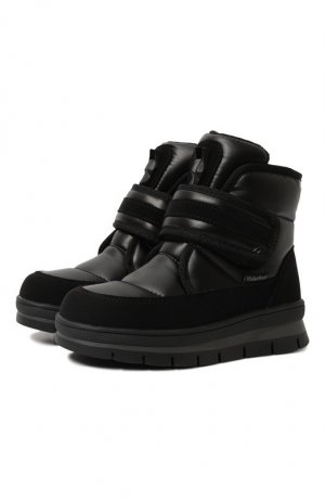 Утепленные ботинки Jog Dog. Цвет: чёрный