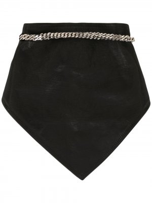 Шейный платок с заостренным концом 1017 ALYX 9SM. Цвет: черный