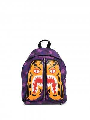 Рюкзак Color Camo Tiger A BATHING APE®. Цвет: фиолетовый