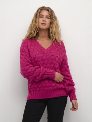 Пуловер свободного кроя , розовый Kaffe