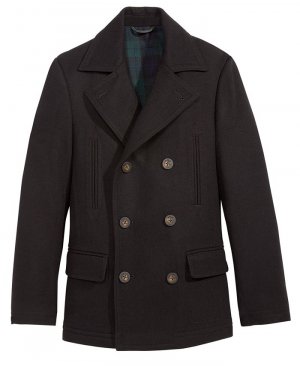 Однотонное обычное пальто для больших мальчиков , черный Lauren Ralph