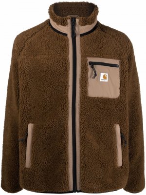 Флисовая куртка Prentis Liner Carhartt WIP. Цвет: коричневый