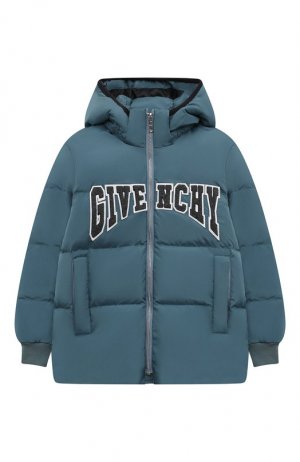 Пуховая куртка Givenchy. Цвет: зелёный