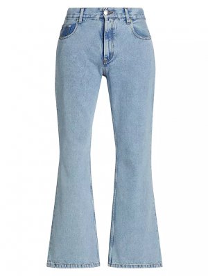Расклешенные джинсы с пятью карманами , цвет light blue organic denim Ernest W. Baker