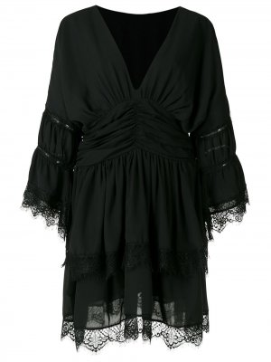 Короткое платье Lourens Olympiah. Цвет: черный