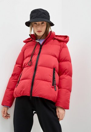 Куртка утепленная Armani Exchange. Цвет: красный