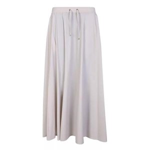 Юбка light strech nylon long skirt , серый Herno