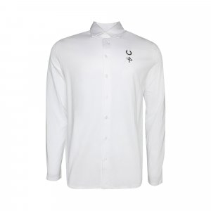 Рубашка из джерси x Raf Simons, цвет Белый Fred Perry