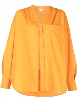 Рубашка с V-образным вырезом Enföld. Цвет: оранжевый