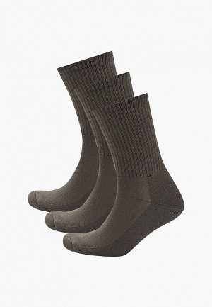 Носки 3 пары Dzen&Socks. Цвет: разноцветный