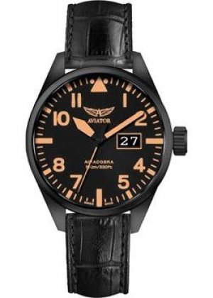 Швейцарские наручные мужские часы V.1.22.5.157.4. Коллекция Airacobra P42 Aviator