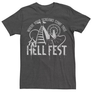 Мужская сувенирная футболка Hell Fest Licensed Character