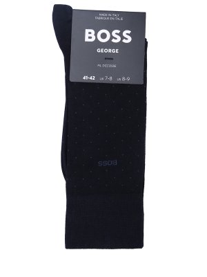 Носки хлопковые George BOSS. Цвет: синий