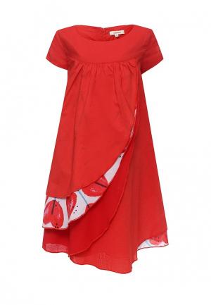 Платье Catimini CA053EGAHSU8. Цвет: красный