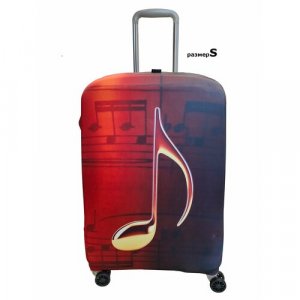 Чехол для чемодана 2339_S, размер S, бордовый Vip collection. Цвет: бордовый