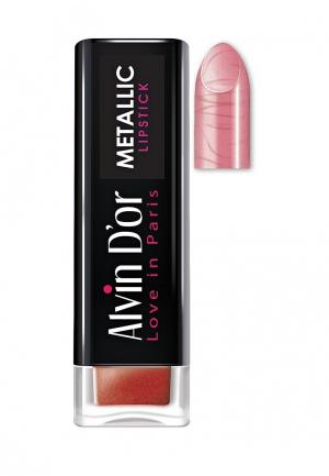 Помада Alvin Dor D'or Metallic Lipstick Тон 11. Цвет: розовый