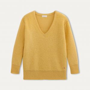 Пуловер THEONA HARRIS WILSON. Цвет: желтый