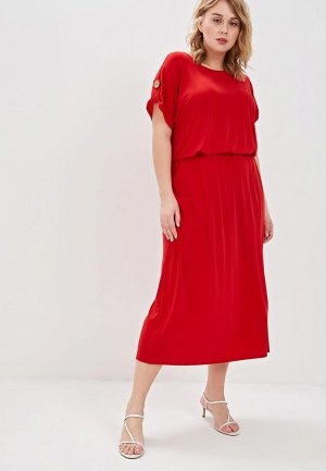 Платье Lavira Прованс. Цвет: красный