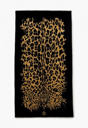 Полотенце Roberto Cavalli 100х180 см. Цвет: черный