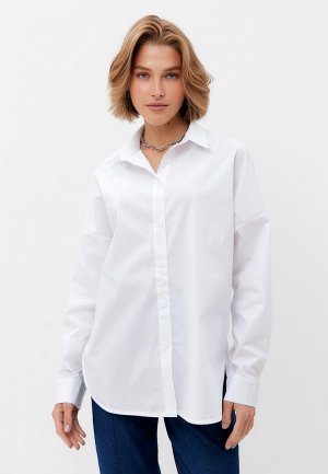 Рубашка Minaku. Цвет: белый
