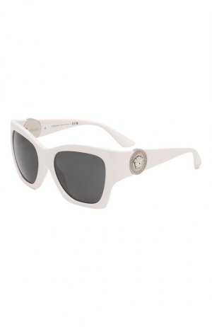 Солнцезащитные очки Versace. Цвет: белый