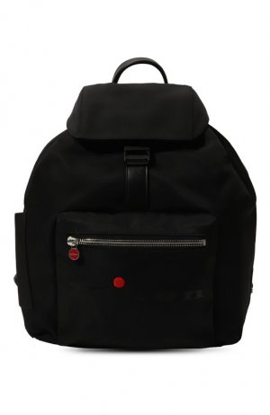 Текстильный рюкзак Kiton. Цвет: чёрный